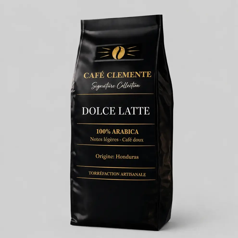 De Longhi Café Clemente Latte 100% Arabica Honduras 500g De Longhi Café Clemente Latte 100% Arabica Honduras 500g – Image 1